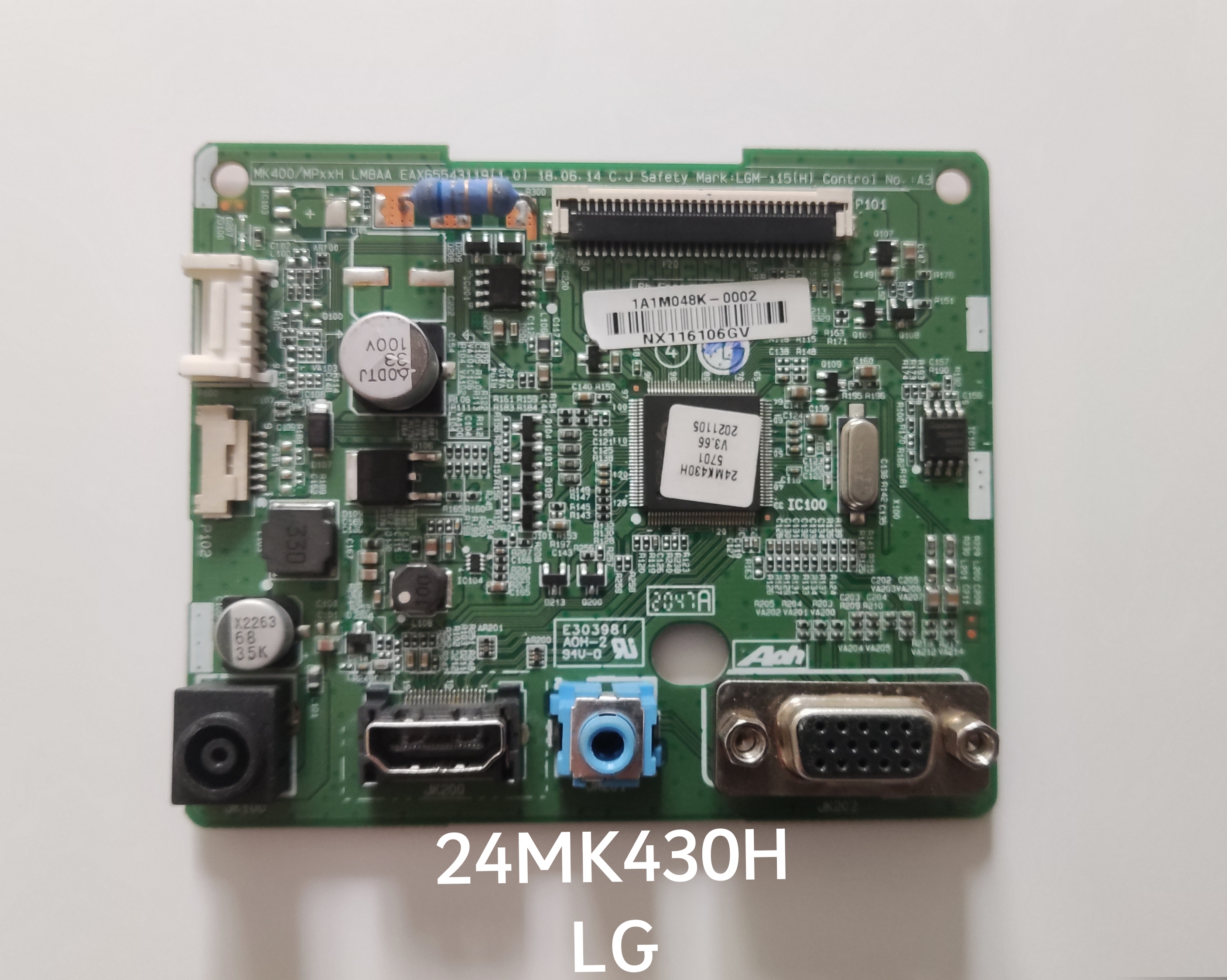 برد کامل مانیتور ال ای دی مدل 24MK430H
